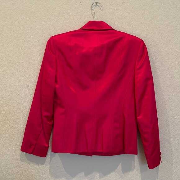 Talbots Hot Pink Suit Jacket - Picture 4 of 5